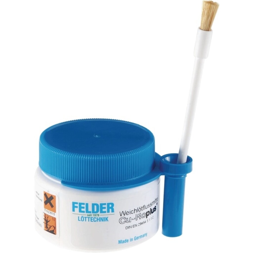 Produktabbildung: FELDER Fittingslötfett Cu-Roplus®, 100 g, Dose