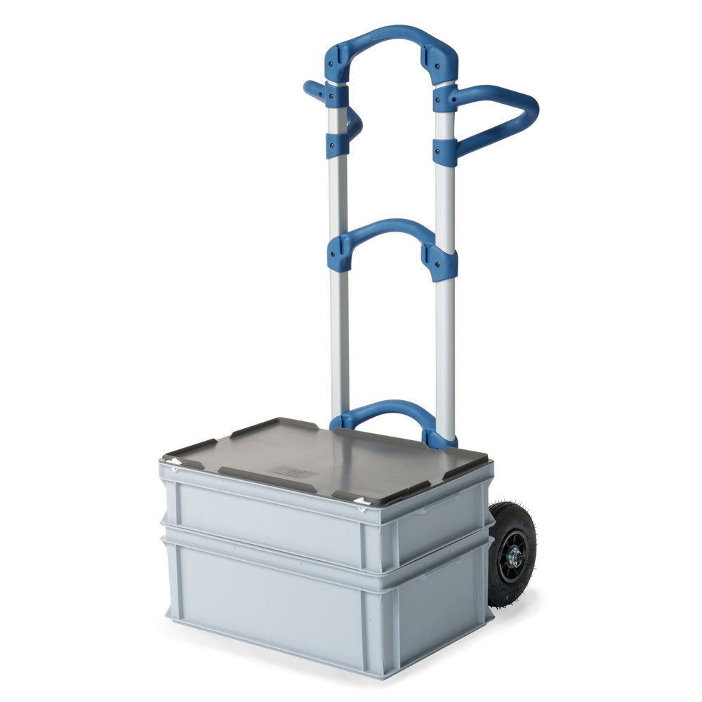 Produktabbildung Nr. 3: fetra® Alu-Sackkarre Wuppi, klappbar, Tragkraft 200 kg, Schaufel BxT 425 x 165 mm