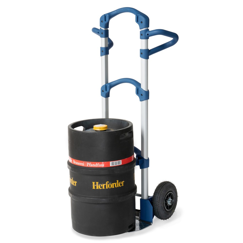 Produktabbildung Nr. 4: fetra® Alu-Sackkarre Wuppi, klappbar, Tragkraft 200 kg, Schaufel BxT 425 x 165 mm