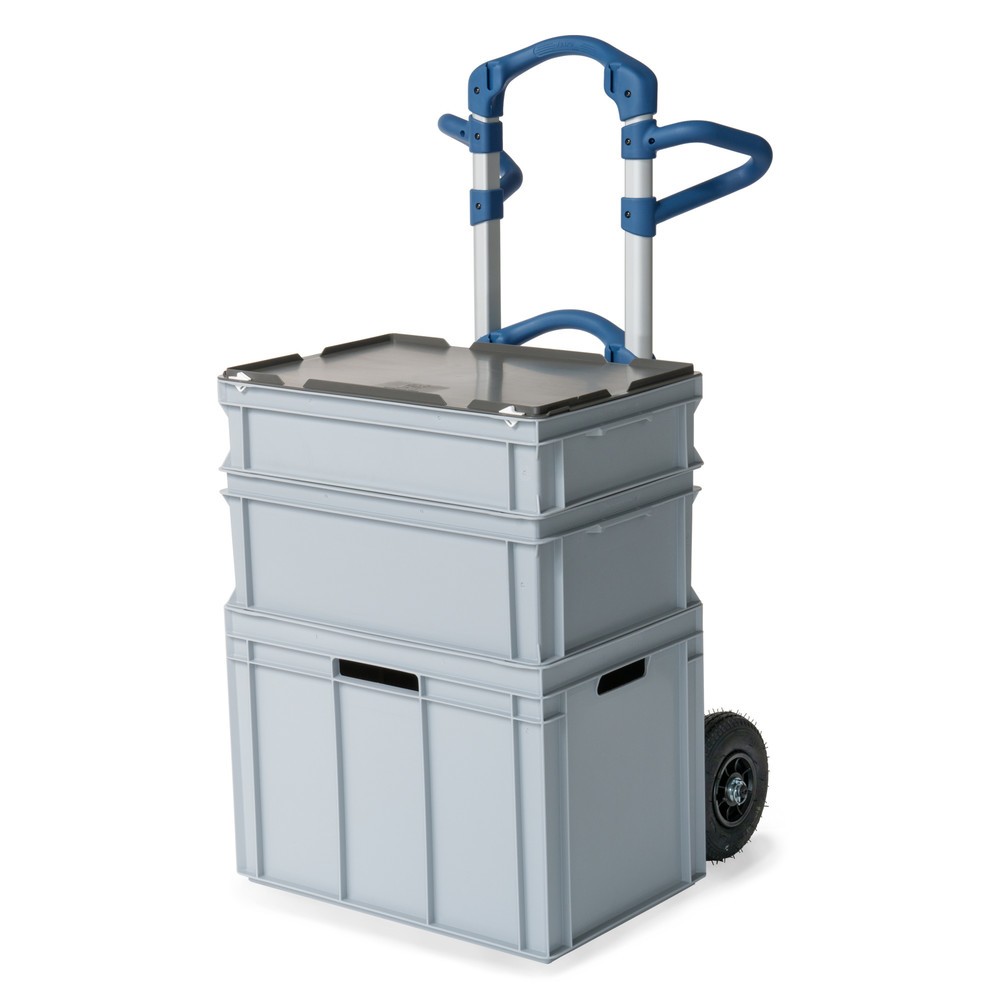 Produktabbildung Nr. 5: fetra® Alu-Sackkarre Wuppi, klappbar, Tragkraft 200 kg, Schaufel BxT 425 x 165 mm
