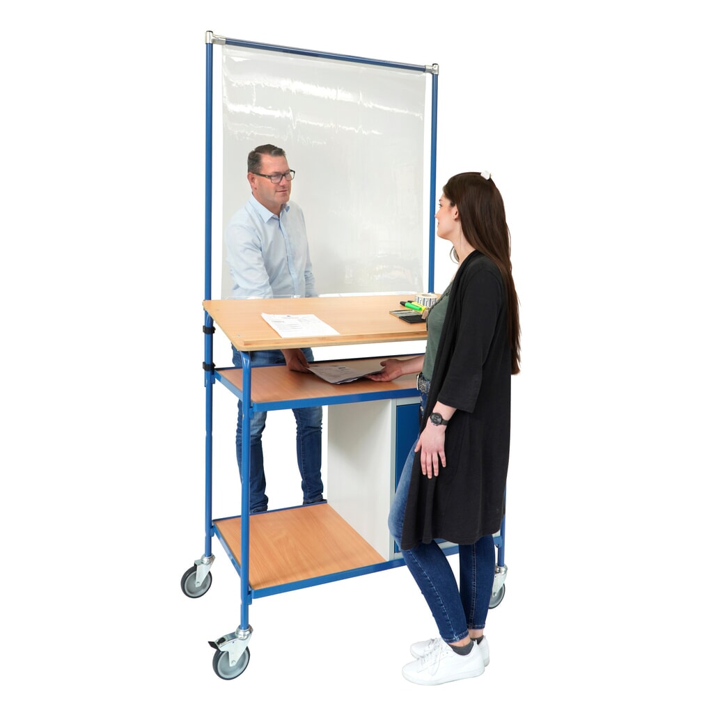 Produktabbildung Nr. 5: fetra® Anbausatz Infektionsschutzrahmen