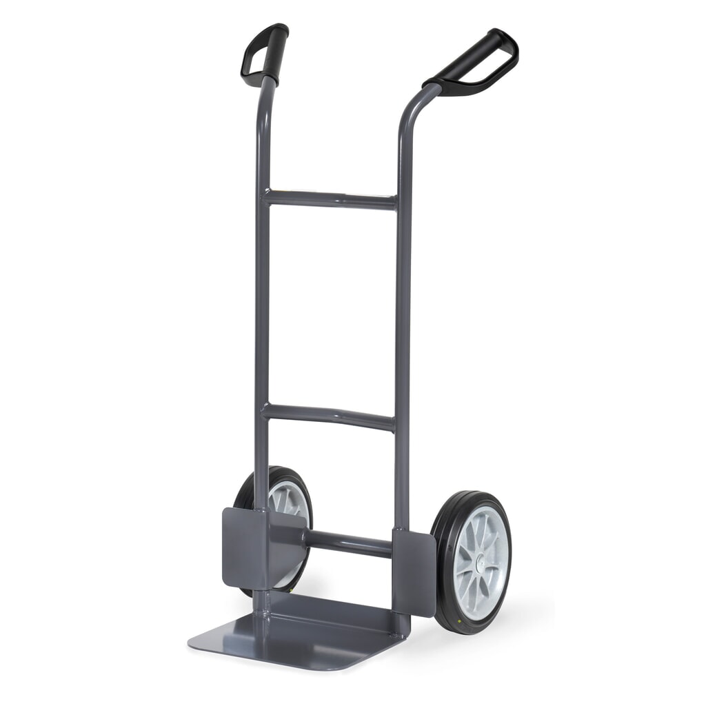 fetra® ESD-Stapelkarre, TK 200 kg, Schaufel BxT 320 x 250 mm Produktabbildung: fetra® ESD-Stapelkarre, TK 200 kg, Schaufel BxT 320 x 250 mm
