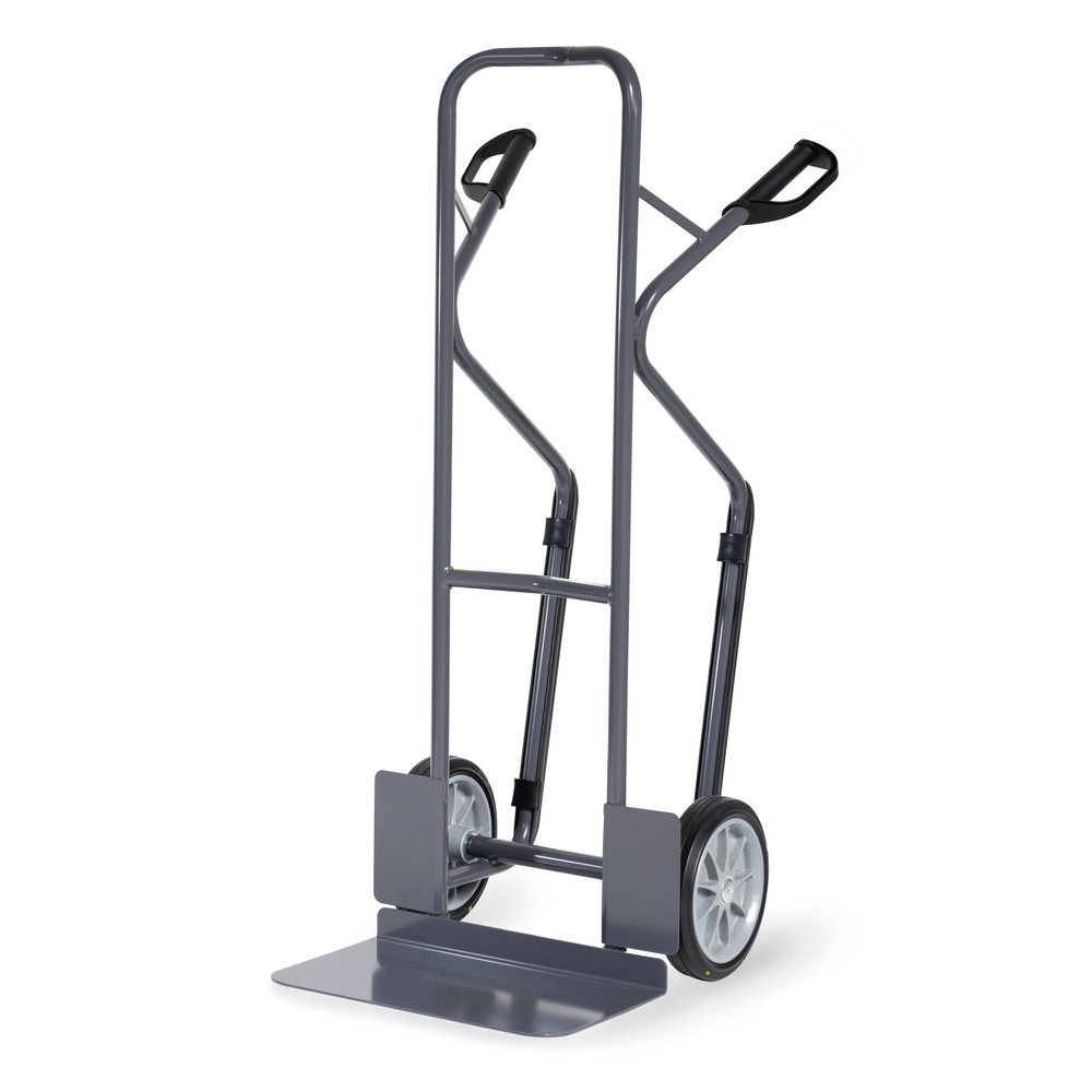Produktabbildung: fetra® ESD-Stapelkarre, TK 300 kg, Schaufel BxT 480 x 300 mm