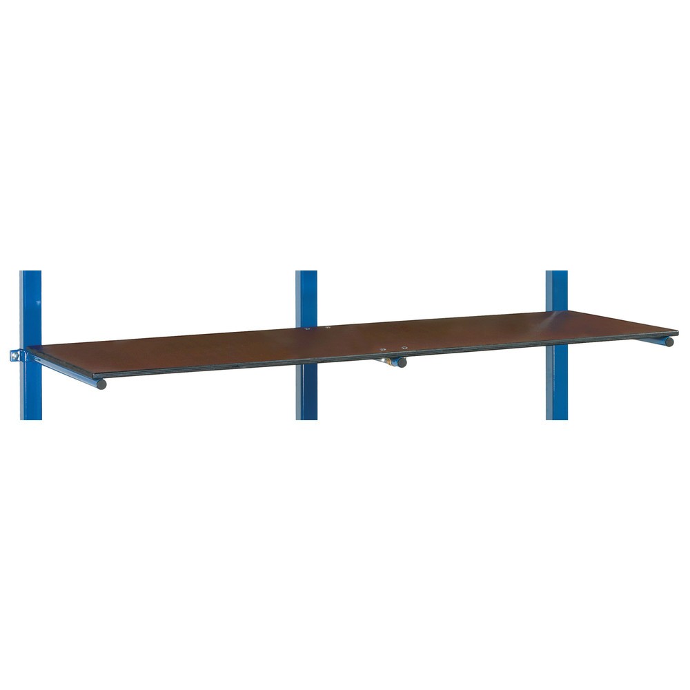 Produktabbildung: fetra® Etagenboden für Tragarmwagen mit PVC, HxBxL 45 x 600 x 1.600 mm