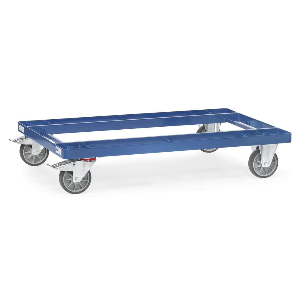 Produktabbildung Nr. 1: fetra® Fahrgestell, TK 500 kg, für Paletten 1.200 x 800 mm, TPE-Bereifung