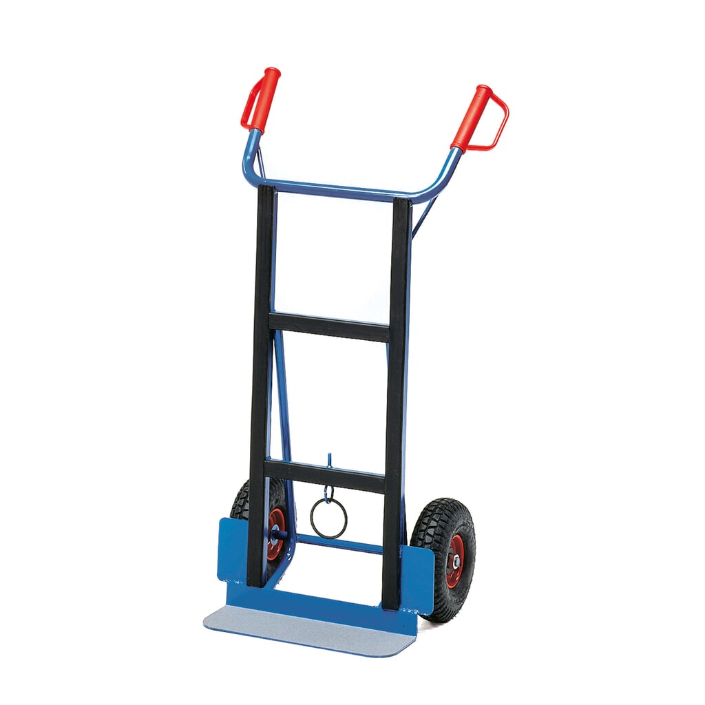 fetra® Gerätekarre aus Stahl, Tragkraft 350 kg, Schaufel BxT 450 x 150 mm Produktabbildung: fetra® Gerätekarre aus Stahl, Tragkraft 350 kg, Schaufel BxT 450 x 150 mm