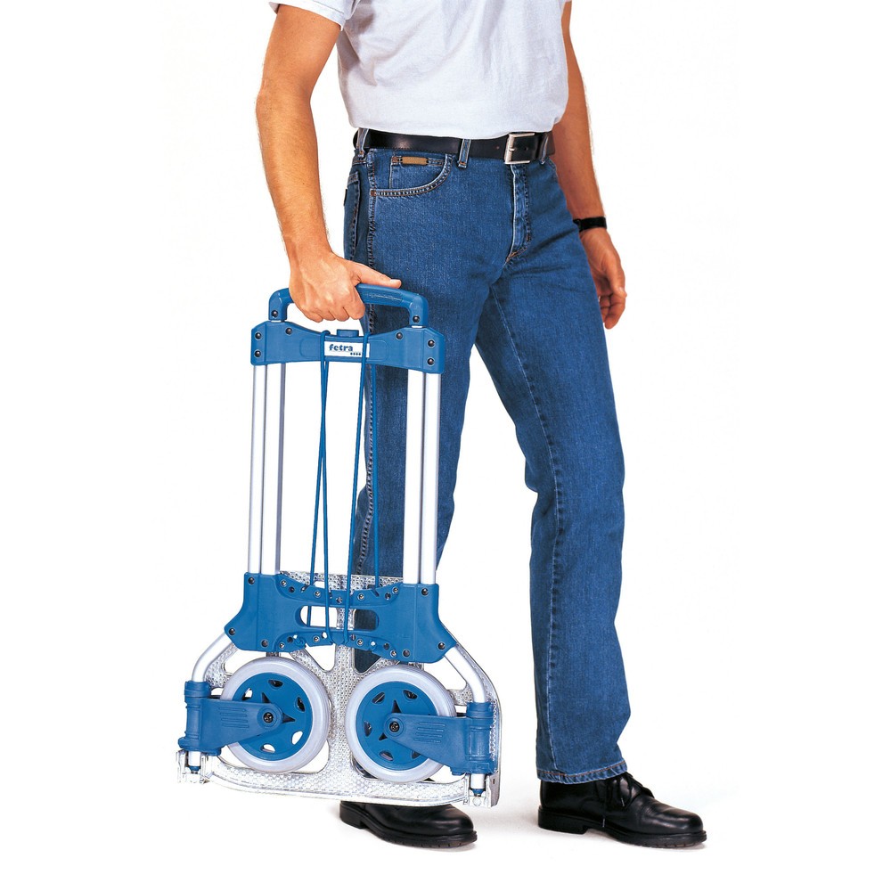 Produktabbildung Nr. 2: fetra® Klappbare Alu-Transportkarre, Tragkraft 125 kg, Schaufel BxT 480 x 320 mm