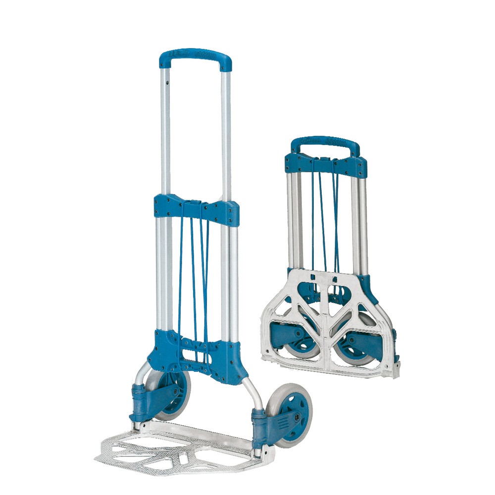 Produktabbildung Nr. 4: fetra® Klappbare Alu-Transportkarre, Tragkraft 125 kg, Schaufel BxT 480 x 320 mm