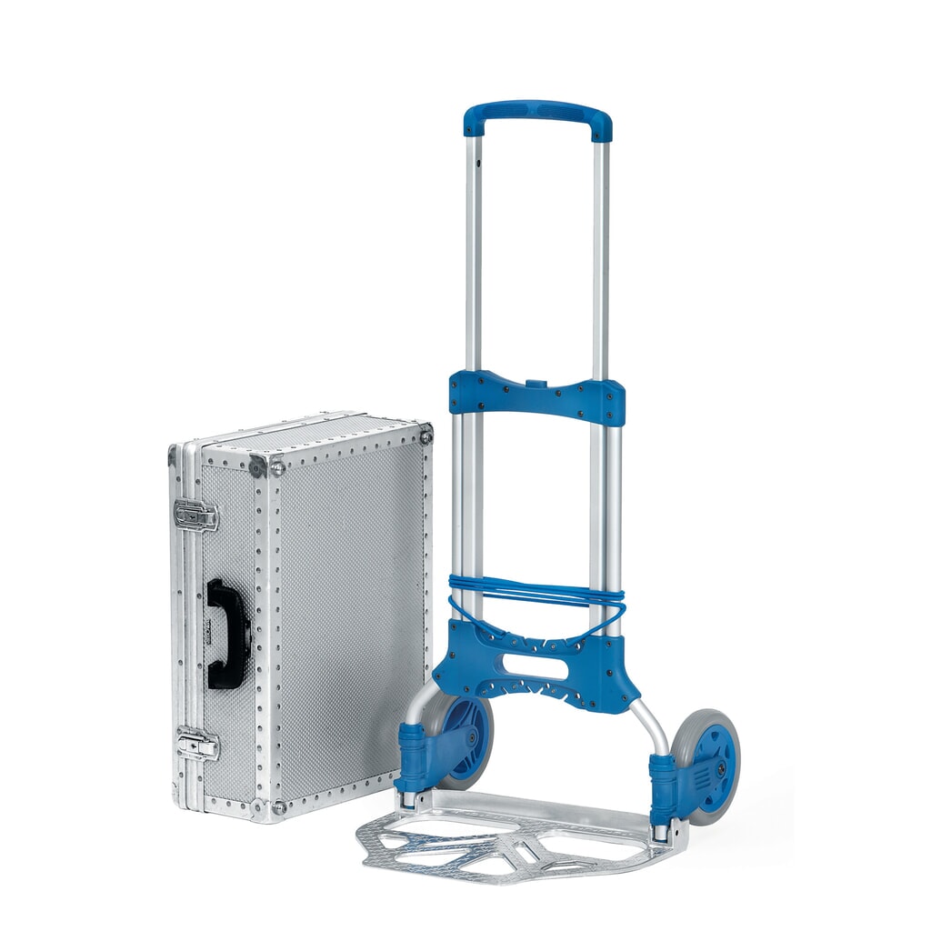 Produktabbildung Nr. 6: fetra® Klappbare Alu-Transportkarre, Tragkraft 125 kg, Schaufel BxT 480 x 320 mm