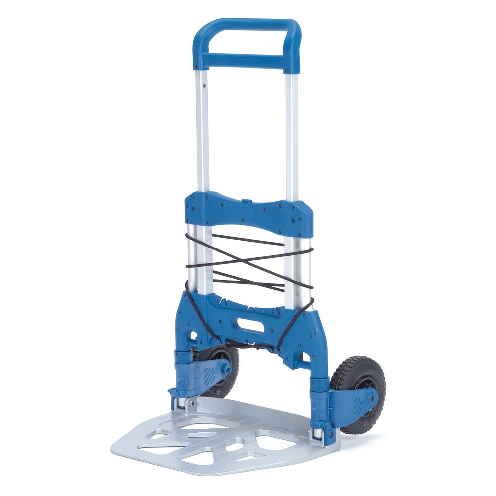 Produktabbildung Nr. 1: fetra® Klappbare Alu-Transportkarre, Tragkraft 250 kg, Schaufel BxT 595 x 450 mm
