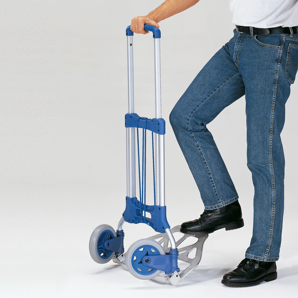 Produktabbildung Nr. 7: fetra® Klappbare Alu-Transportkarre, Tragkraft 125 kg, Schaufel BxT 480 x 320 mm