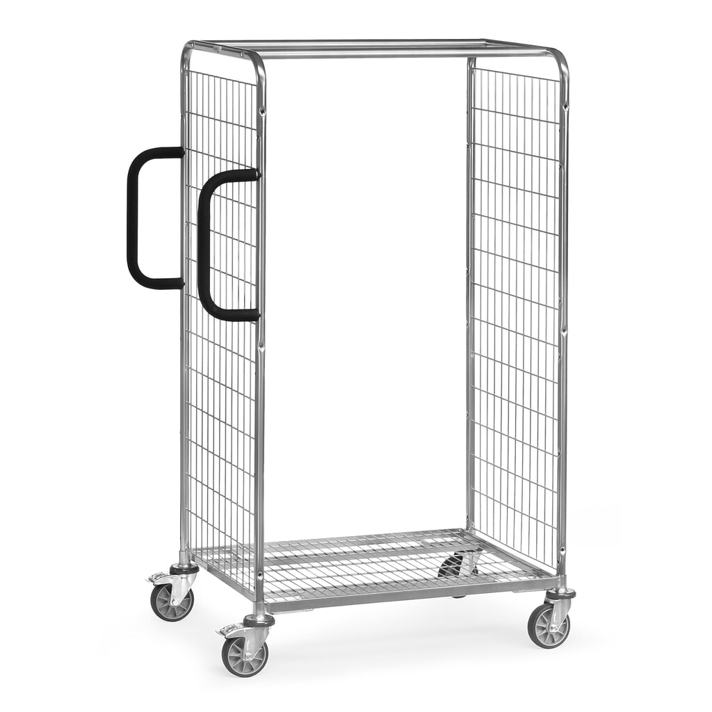 fetra® Kommissionierwagen, HxBxT 1.625 x 690 x 1.091 mm, TK 300 kg Produktabbildung: fetra® Kommissionierwagen, HxBxT 1.625 x 690 x 1.091 mm, TK 300 kg