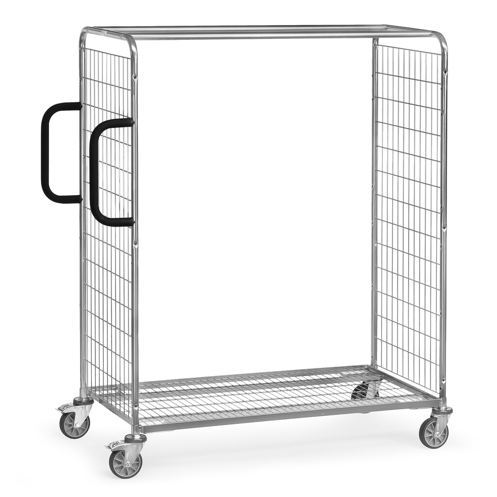 fetra® Kommissionierwagen, HxBxT 1.625 x 690 x 1.491 mm, TK 300 kg Produktabbildung: fetra® Kommissionierwagen, HxBxT 1.625 x 690 x 1.491 mm, TK 300 kg