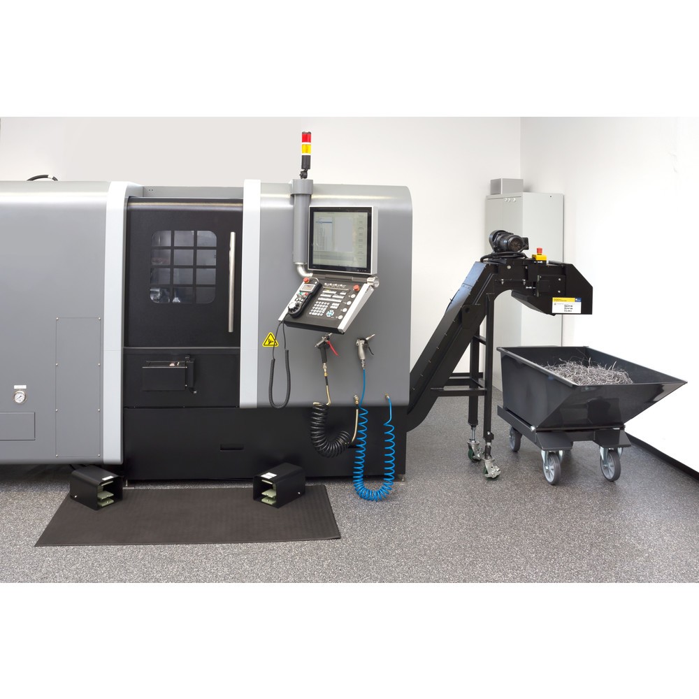 Produktabbildung Nr. 3: fetra® Muldenkipper mit Rollen, 0,25 m³, Anthrazitgrau