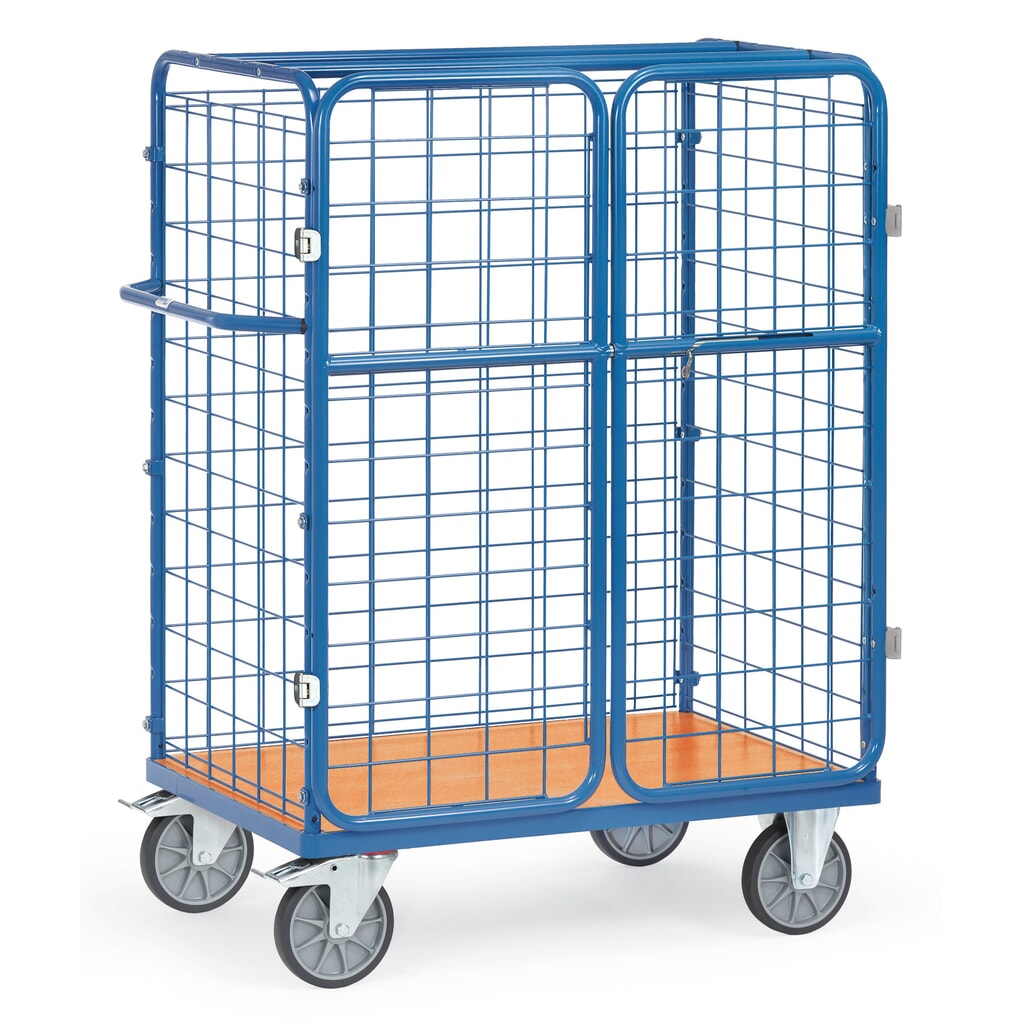 Produktabbildung Nr. 4: fetra® Paketwagen, Tragkraft 600 kg, Ladefläche BxT 1.000 x 600 mm, Höhe 1.552 mm