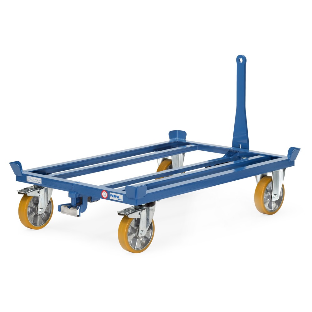 Produktabbildung Nr. 3: fetra® Palettenfahrgestell, mit Kupplung + Deichsel, TK 1.000 kg