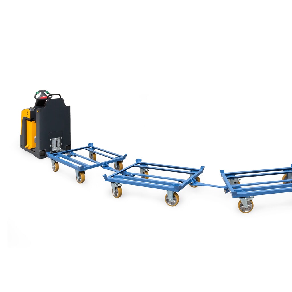Produktabbildung Nr. 7: fetra® Palettenfahrgestell, mit Kupplung + Deichsel, TK 1.000 kg