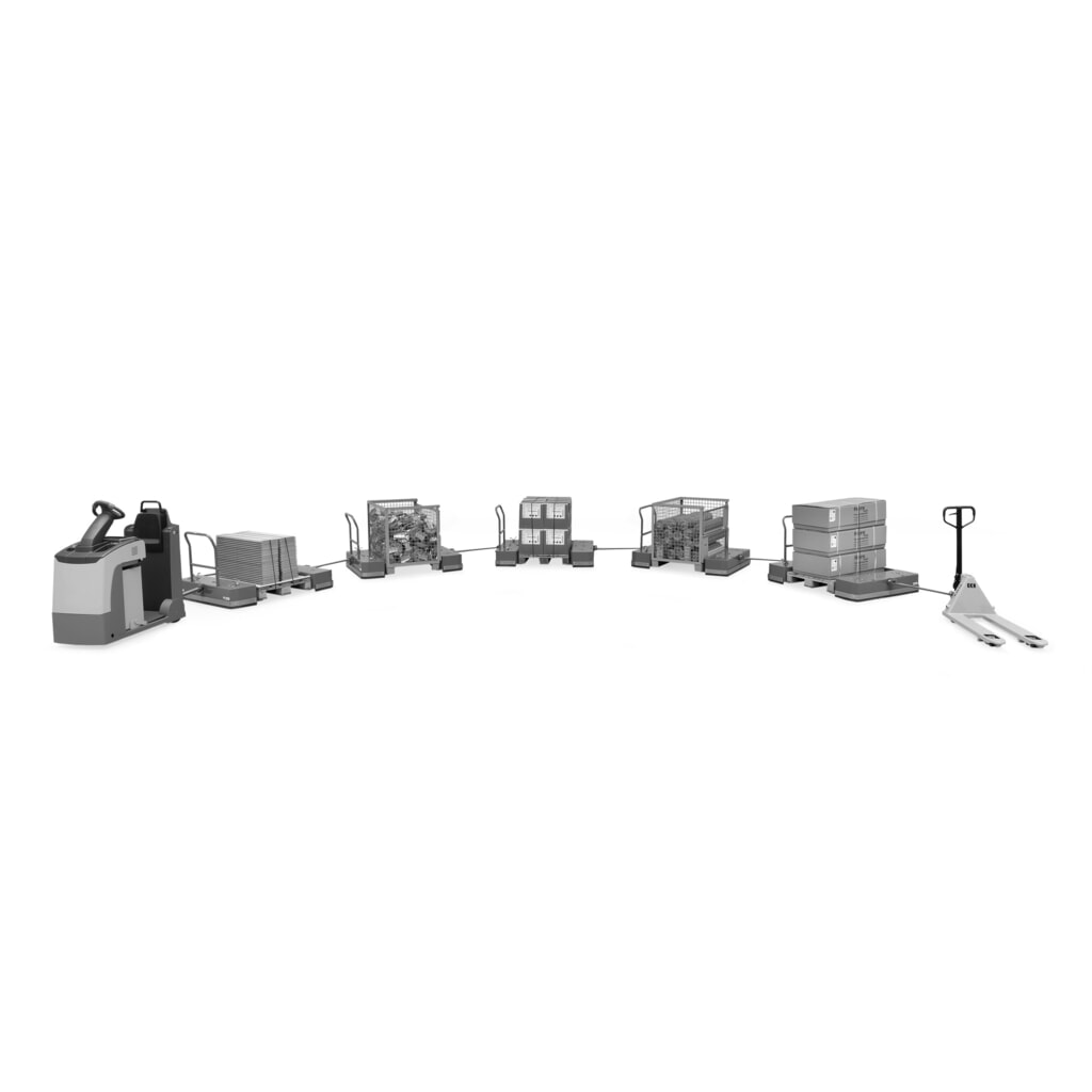 fetra® Palettenfahrgestell, mit Kupplung + Deichsel, TK 1.000 kg Produktabbildung Nr. 9: fetra® Palettenfahrgestell, mit Kupplung + Deichsel, TK 1.000 kg