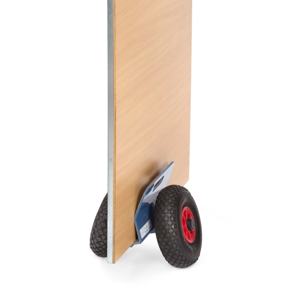 fetra® Plattenroller mit Klemmbacken, Tragkraft 250 kg, Klemmbreite 0-60 mm, Vollgummi-Bereifung Produktabbildung Nr. 3: fetra® Plattenroller mit Klemmbacken, Tragkraft 250 kg, Klemmbreite 0-60 mm, Vollgummi-Bereifung