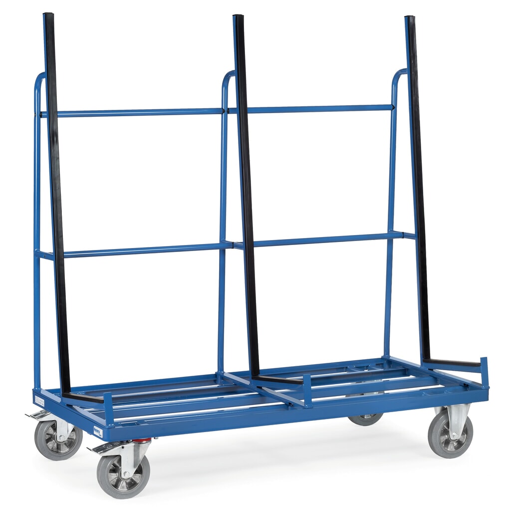 fetra® Plattenwagen, 1-seitig, HxBxT 1.788 x 1.276 x 800 mm Produktabbildung: fetra® Plattenwagen, 1-seitig, HxBxT 1.788 x 1.276 x 800 mm