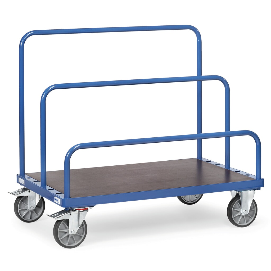 fetra® Plattenwagen, ohne Bügel, Ladefläche BxT 1.600 x 800 mm, Tragkraft 750 kg Produktabbildung Nr. 3: fetra® Plattenwagen, ohne Bügel, Ladefläche BxT 1.600 x 800 mm, Tragkraft 750 kg