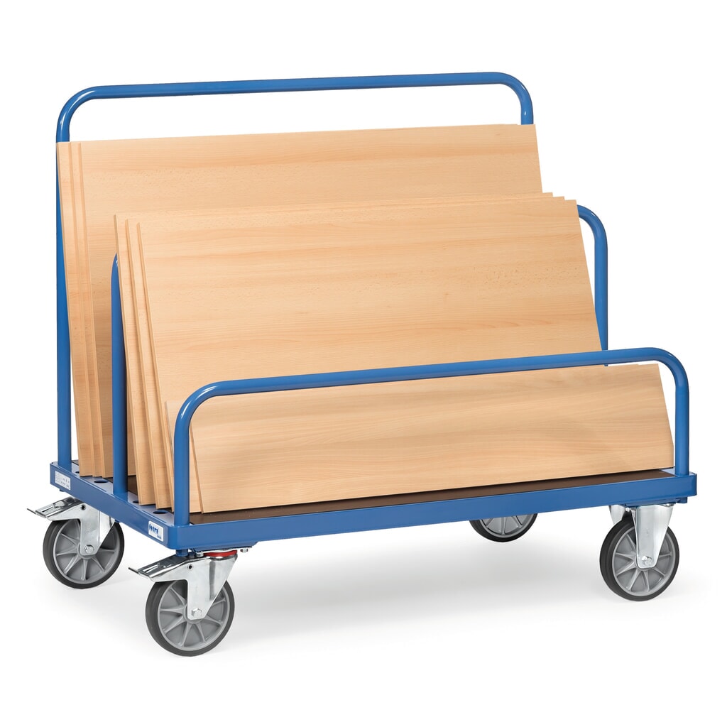fetra® Plattenwagen, ohne Bügel, Ladefläche BxT 1.600 x 800 mm, Tragkraft 750 kg Produktabbildung Nr. 6: fetra® Plattenwagen, ohne Bügel, Ladefläche BxT 1.600 x 800 mm, Tragkraft 750 kg
