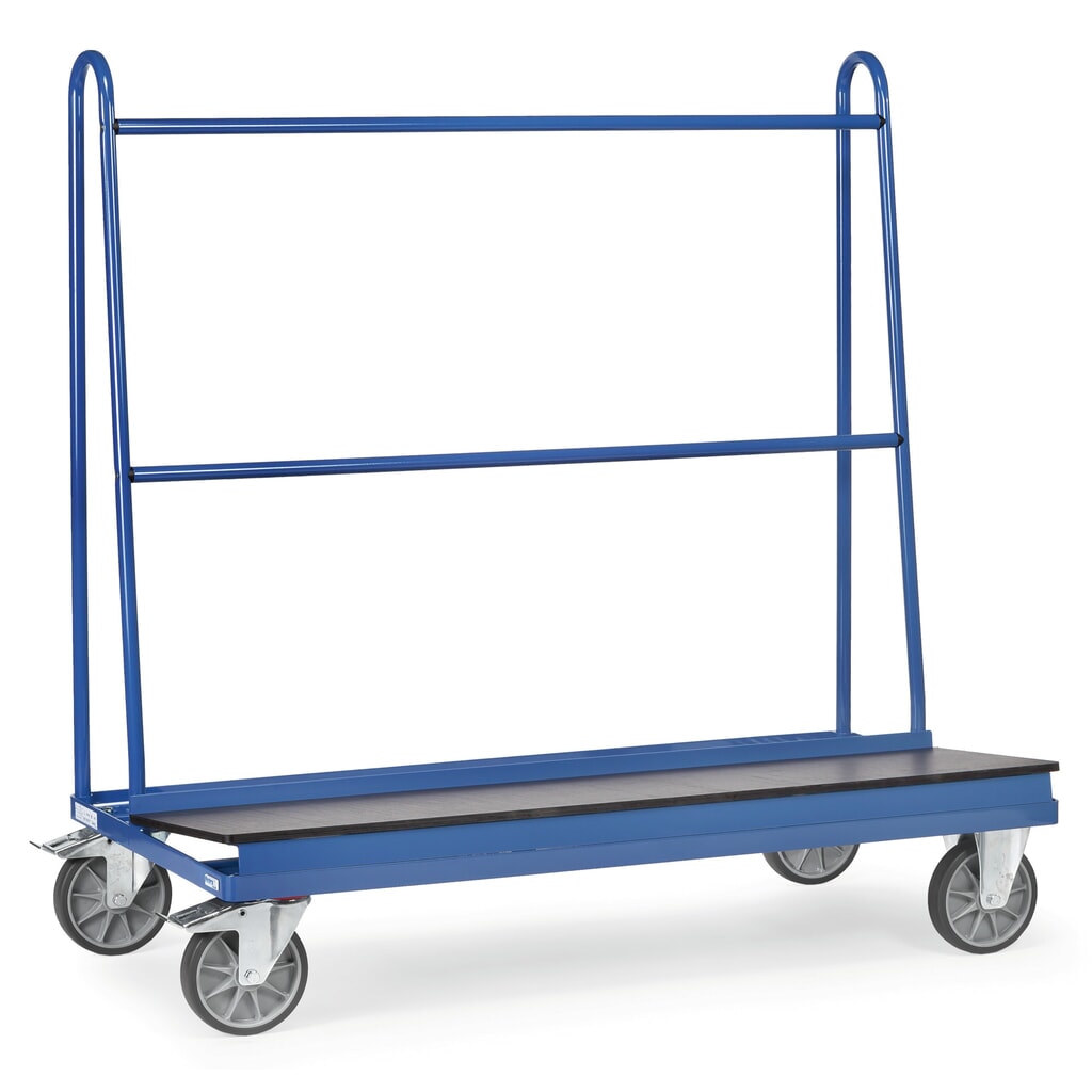 fetra® Plattenwagen, Standard, HxBxT 1.510 x 1.500 x 710 mm Produktabbildung: fetra® Plattenwagen, Standard, HxBxT 1.510 x 1.500 x 710 mm