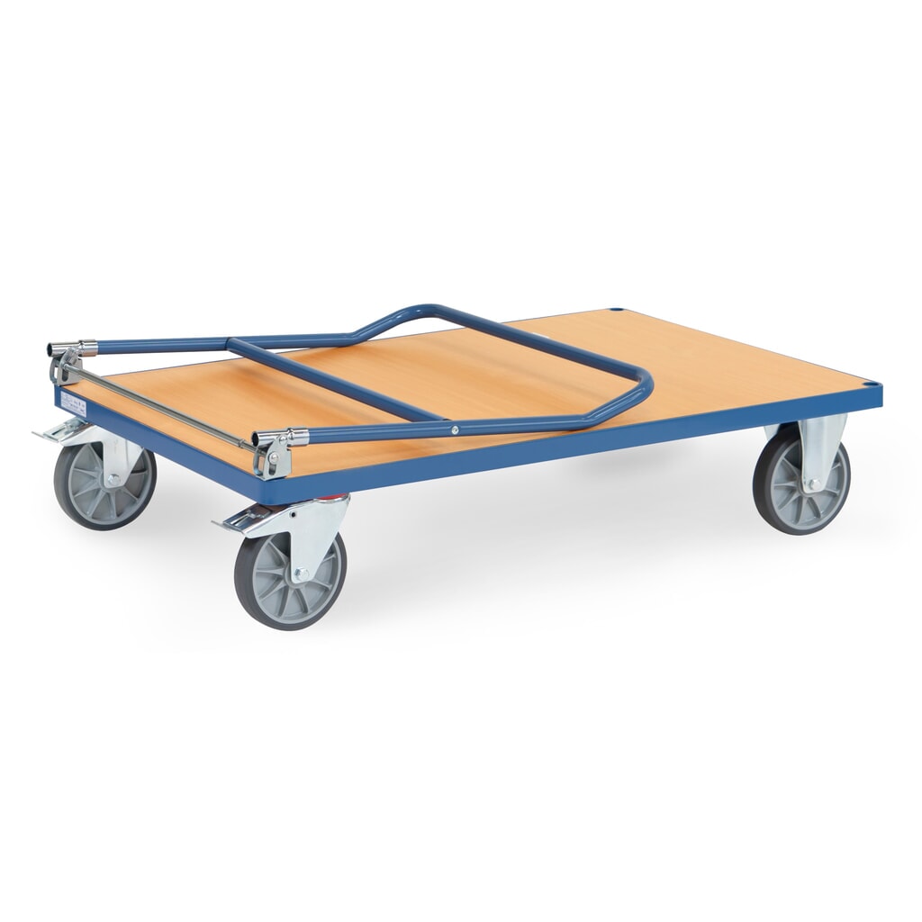 fetra® Plattformwagen, klappbar, TK 500 kg, Ladefläche BxT 1.200 x 800 mm Produktabbildung Nr. 3: fetra® Plattformwagen, klappbar, TK 500 kg, Ladefläche BxT 1.200 x 800 mm