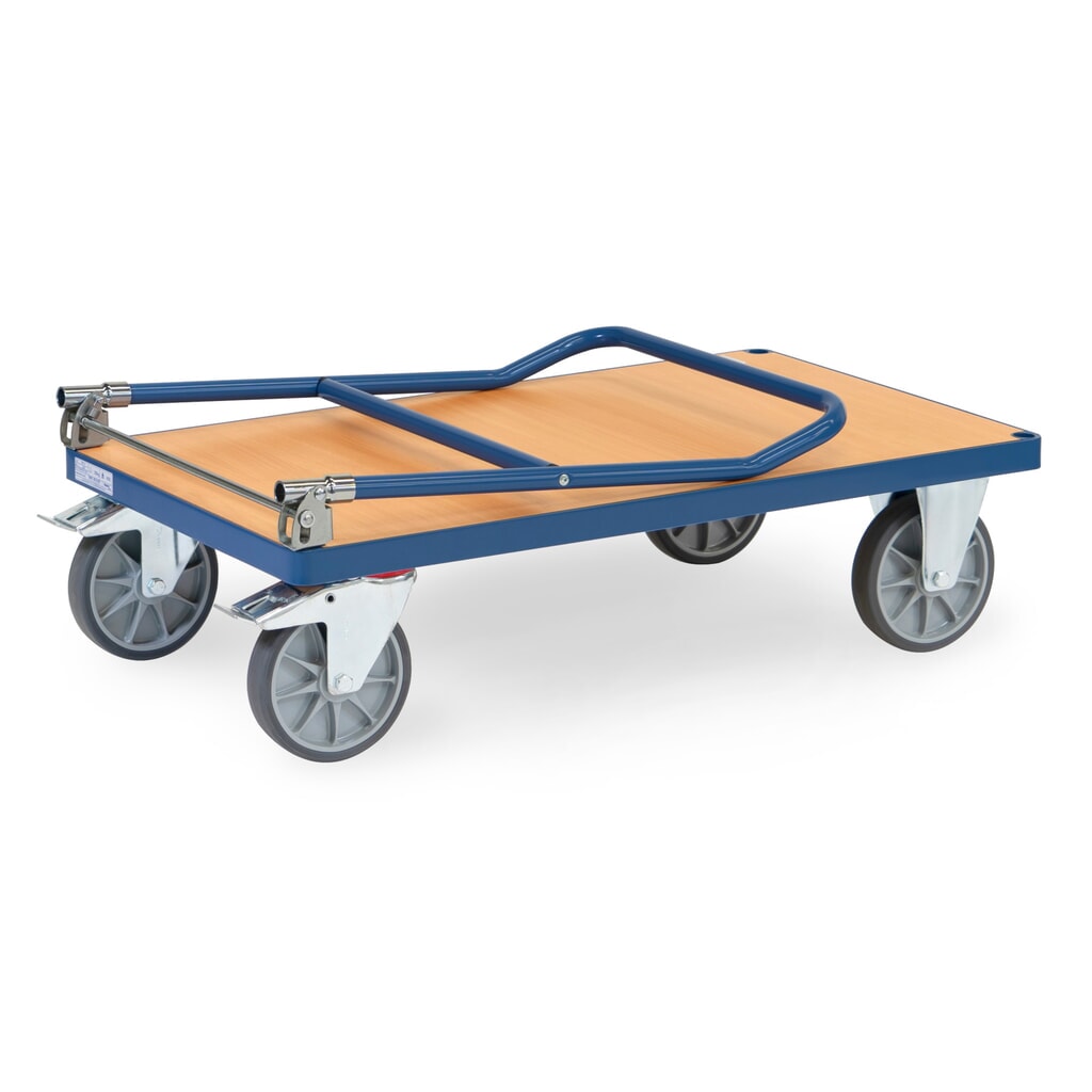 fetra® Plattformwagen, klappbar, TK 500 kg, Ladefläche BxT 1.000 x 600 mm Produktabbildung Nr. 3: fetra® Plattformwagen, klappbar, TK 500 kg, Ladefläche BxT 1.000 x 600 mm