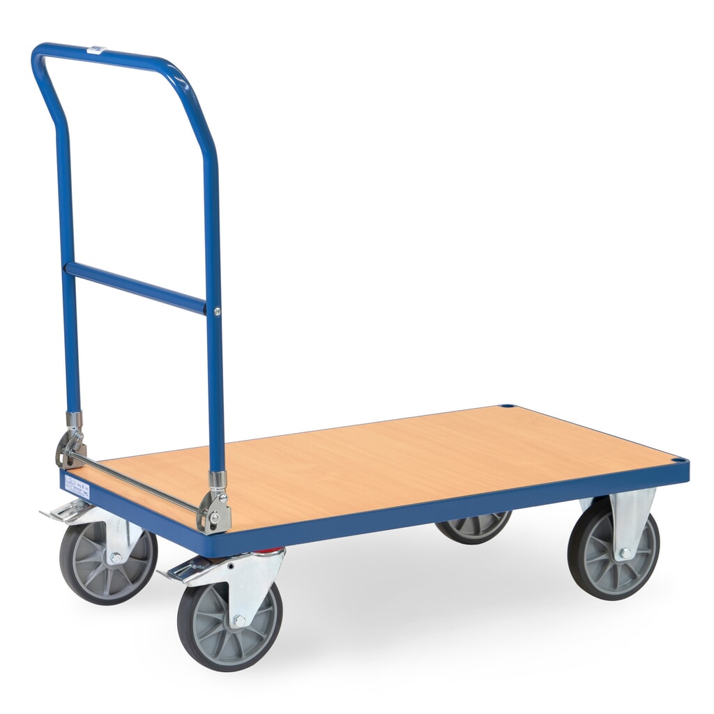 fetra® Plattformwagen, klappbar, TK 500 kg, Ladefläche BxT 1.000 x 600 mm Produktabbildung Nr. 4: fetra® Plattformwagen, klappbar, TK 500 kg, Ladefläche BxT 1.000 x 600 mm