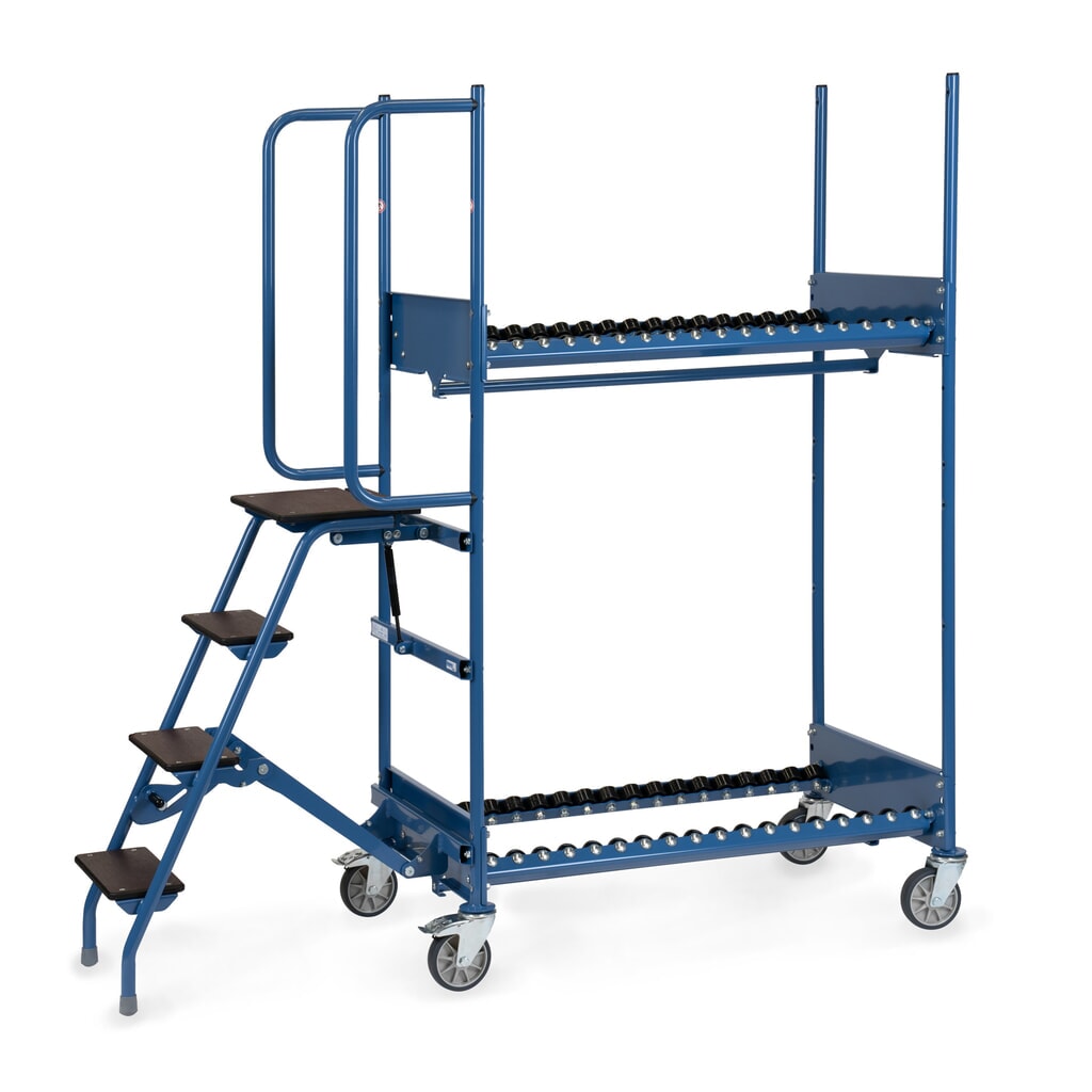 Produktabbildung: fetra® Reifen-Kommissionierwagen