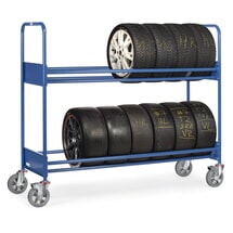 Produktabbildung Nr. 1: fetra® Reifenwagen, Tragkraft 500 kg, HxBxL 1.670 x 670 x 1.990 mm
