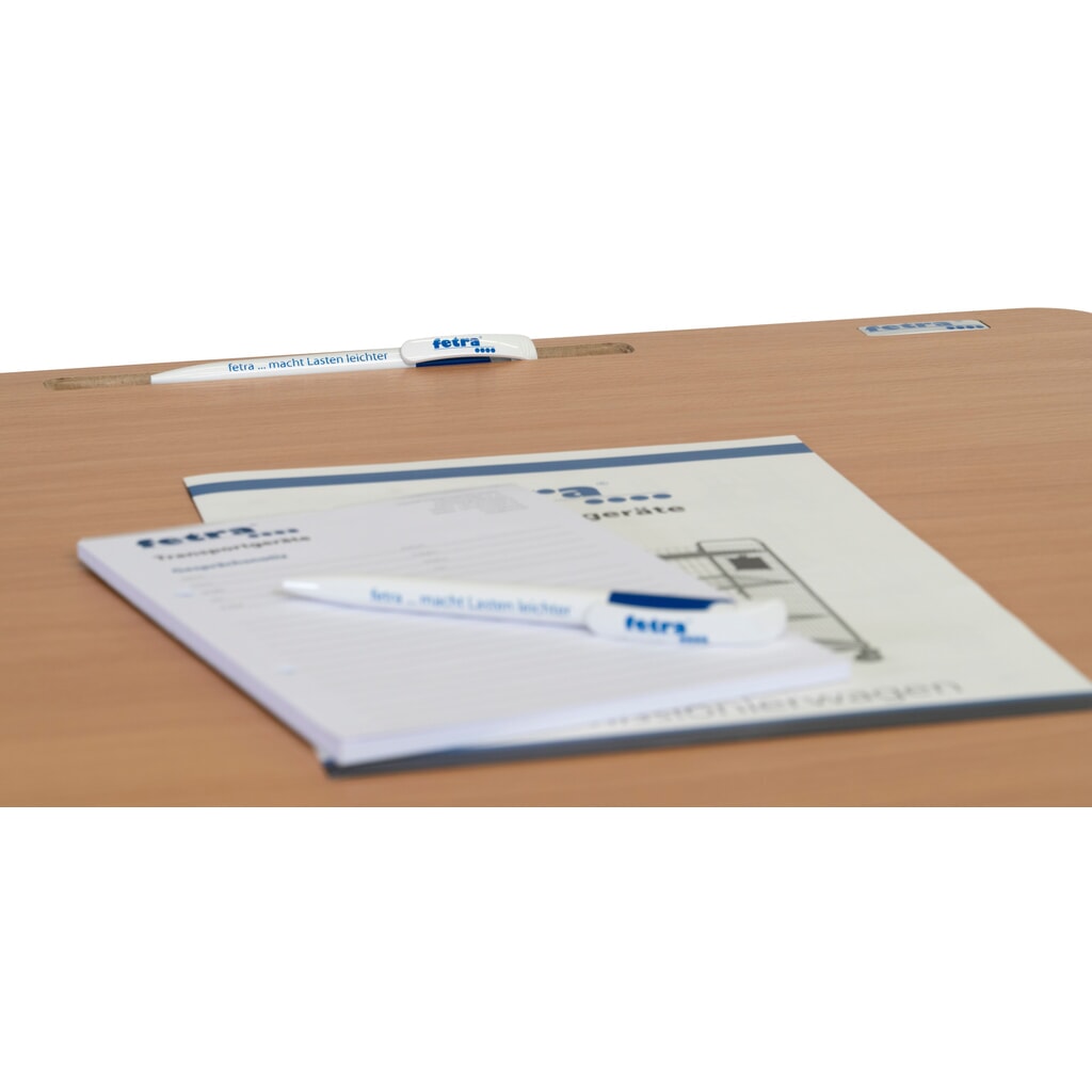 Produktabbildung Nr. 4: fetra® Rollpult, Tragkraft 100 kg, 2 Ablageböden