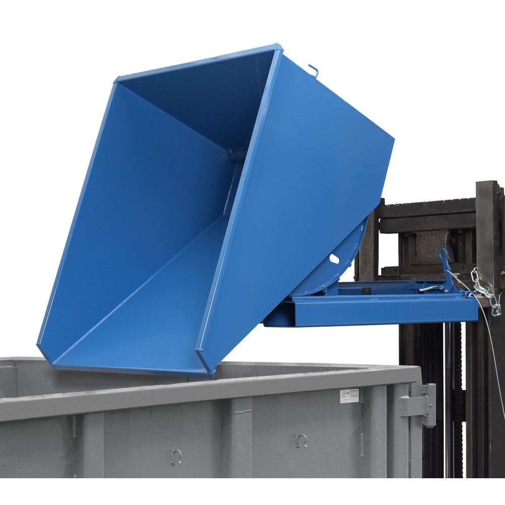 Produktabbildung Nr. 3: fetra® Selbstkipper mit Ablasshahn, Behälter Volumen 350 l, Tragkraft 1.000 kg