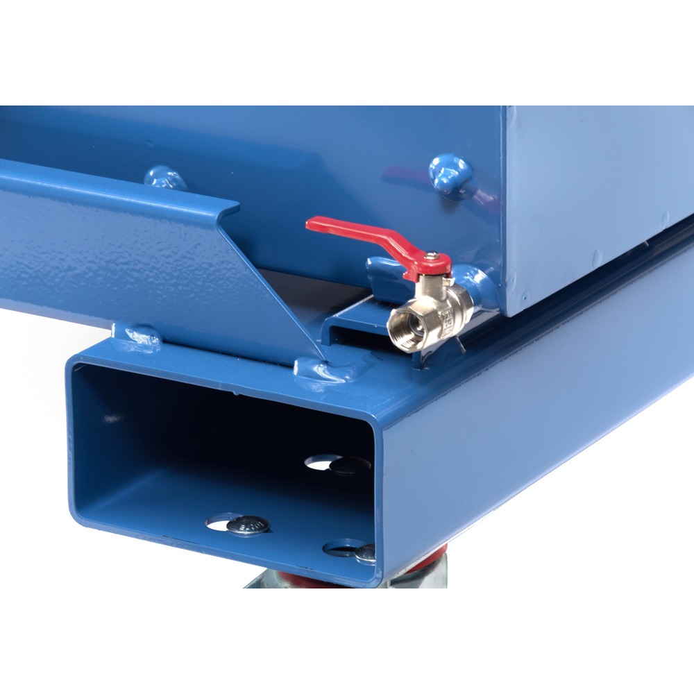 Produktabbildung Nr. 4: fetra® Selbstkipper mit Ablasshahn, Behälter Volumen 350 l, Tragkraft 1.000 kg