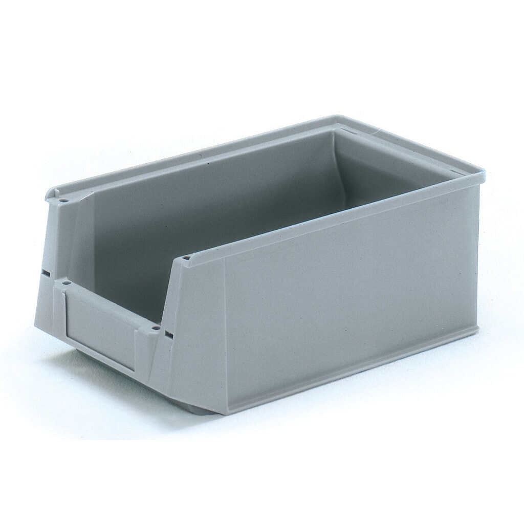 fetra® Sichtlagerkasten, HxBxT 145 x 210 x 350 mm Produktabbildung: fetra® Sichtlagerkasten, HxBxT 145 x 210 x 350 mm