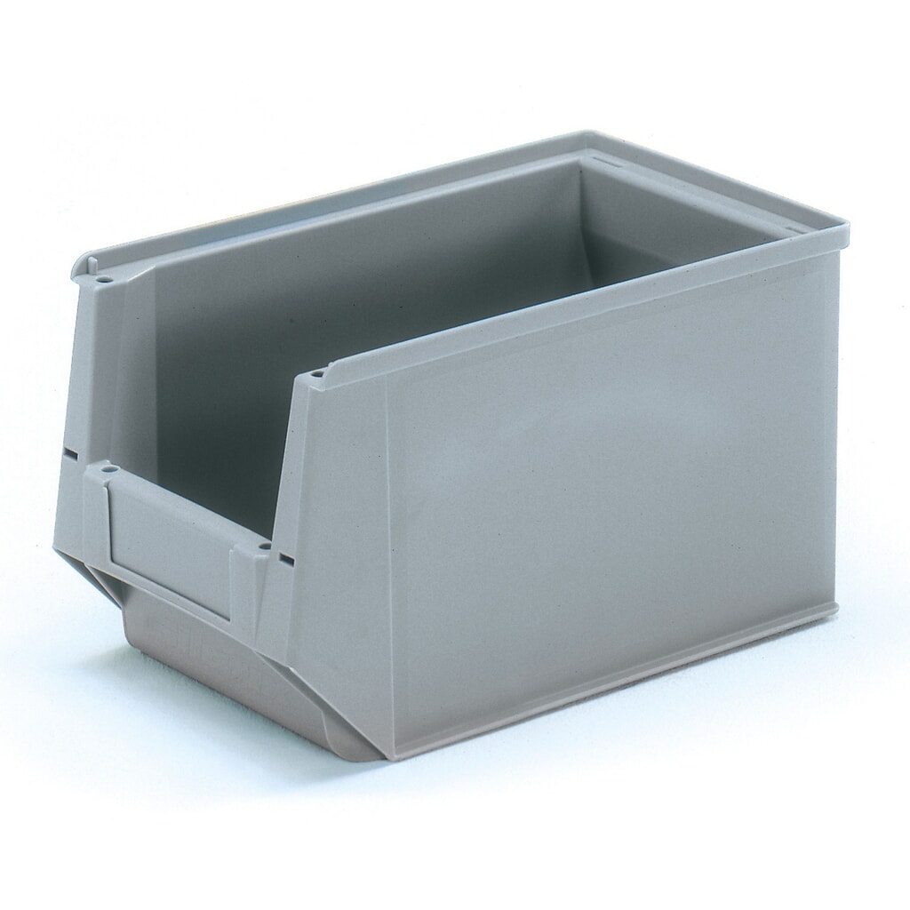 fetra® Sichtlagerkasten, HxBxT 200 x 210 x 350 mm Produktabbildung: fetra® Sichtlagerkasten, HxBxT 200 x 210 x 350 mm