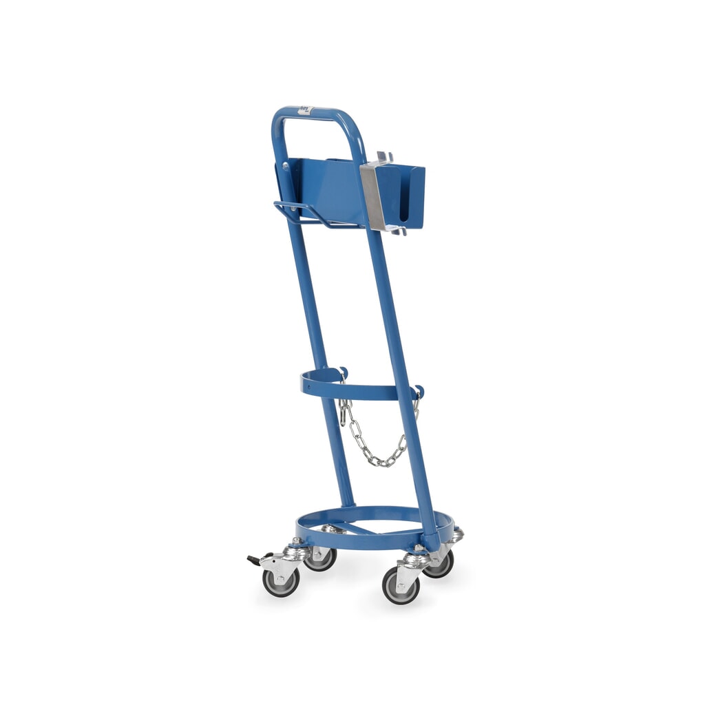 fetra® Stahlflaschenroller Produktabbildung: fetra® Stahlflaschenroller