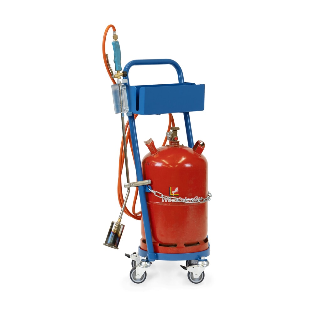 fetra® Stahlflaschenroller Produktabbildung Nr. 3: fetra® Stahlflaschenroller