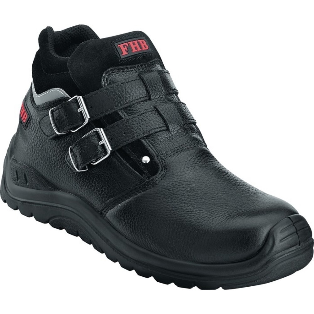Produktabbildung: FHB Sicherheitsstiefel NORBERT Gr.39 schwarz