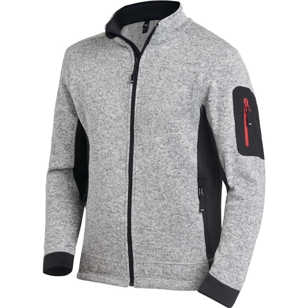 Produktabbildung: FHB Strick-Fleecejacke CHRISTOPH Gr.XXL