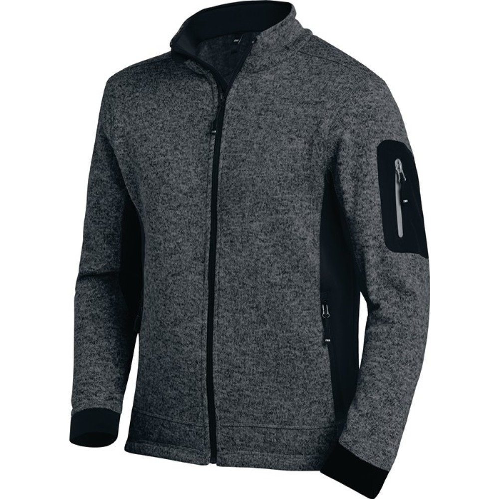Produktabbildung: FHB Strick-Fleecejacke CHRISTOPH Gr.XL