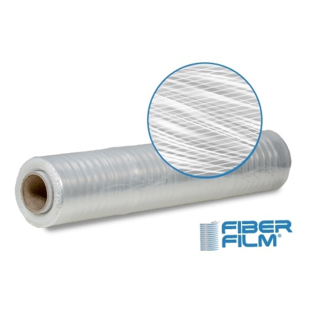 FiberFilm® Maschinenstretchfolie Alpha-L, BxL 485 mm x 2.400 m Produktabbildung: FiberFilm® Maschinenstretchfolie Alpha-L, BxL 485 mm x 2.400 m