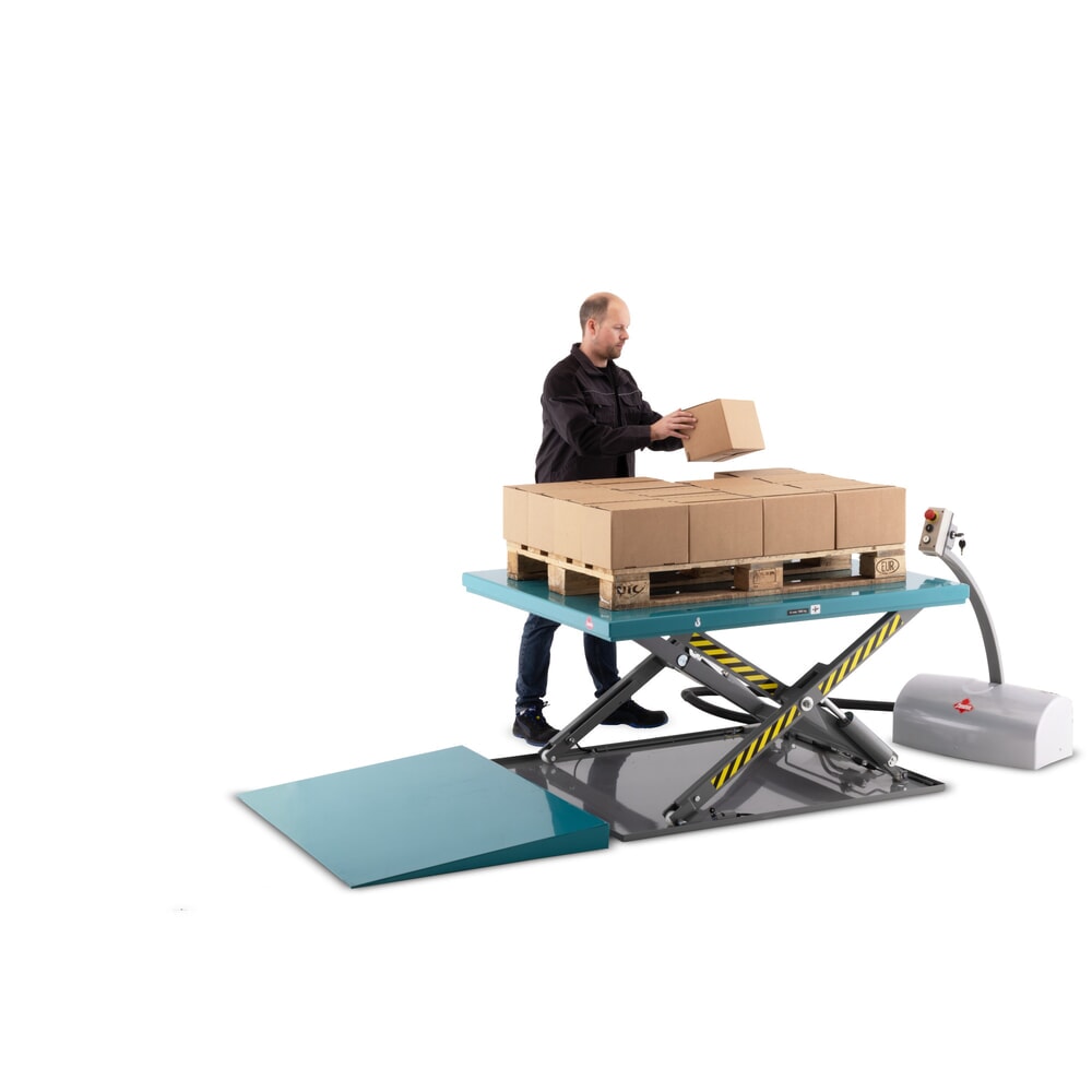 Produktabbildung Nr. 3: Flach-Scheren-Hubtisch Ameise® SLT 1.0, geschlossen, elektrisch, Tragkraft 1.000 kg, Plattform à 1.450 x 1.140 mm