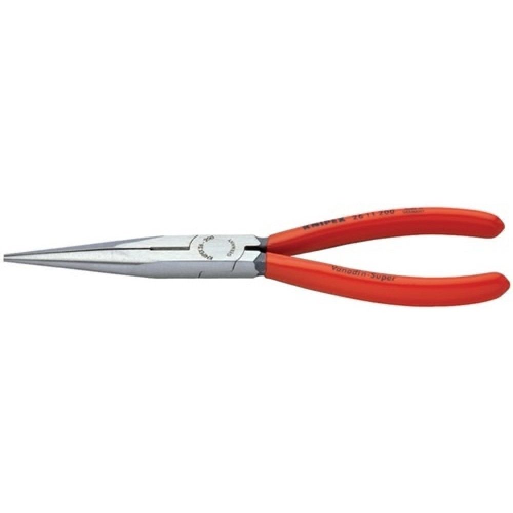 Produktabbildung: Knipex Flachrundzange L.200mm pol.ger.Ku.-Überzug