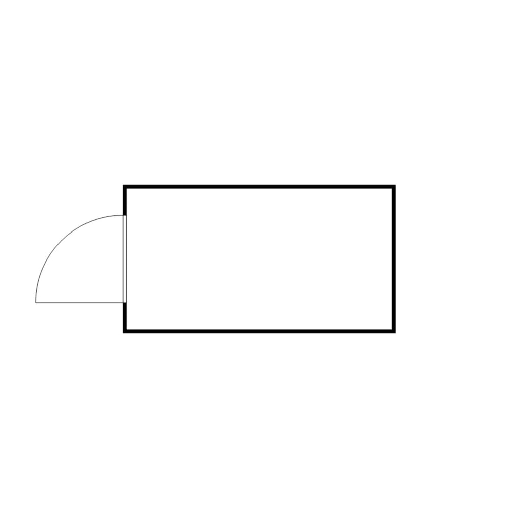 FLADAFI® Materialcontainer, verzinkt, zerlegt, 8 m², ohne Boden, HxBxT 2.115 x 4.050 x 2.170 mm, Einzelflügeltür, mittig in Stirnseite Produktabbildung Nr. 2: FLADAFI® Materialcontainer, verzinkt, zerlegt, 8 m², ohne Boden, HxBxT 2.115 x 4.050 x 2.170 mm, Einzelflügeltür, mittig in Stirnseite