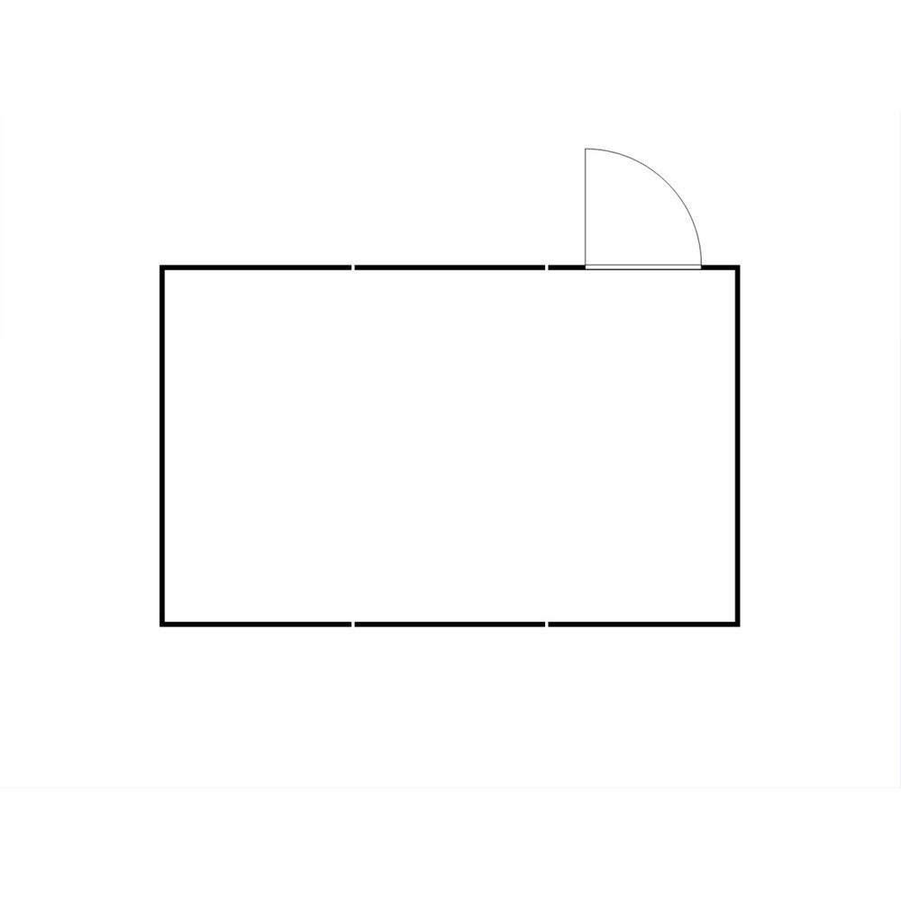 Produktabbildung Nr. 2: SAFE Tank Gefahrstoffcontainer Kombination, 3500 PLG/ALG, isoliert, vormontiert, kunststoffbeschichtet RAL 9002, Maße außen 4350x6520x2510 mm, Einzelflügeltür, seitlich in 6 m  Seite, Lagerfläche 24 m²