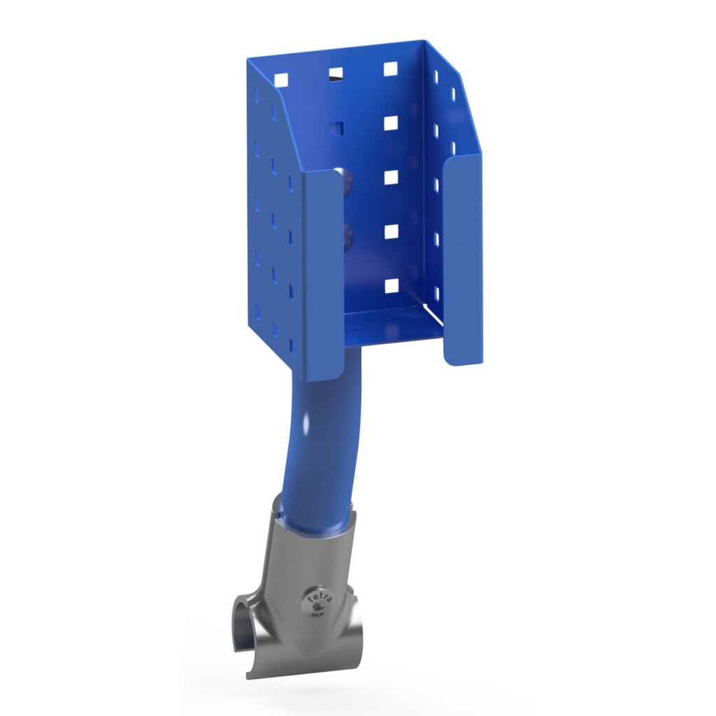 Flaschenhalterung für fetra® Wagen, Stellfläche BxT: 70 x 71 mm Produktabbildung: Flaschenhalterung für fetra® Wagen, Stellfläche BxT: 70 x 71 mm