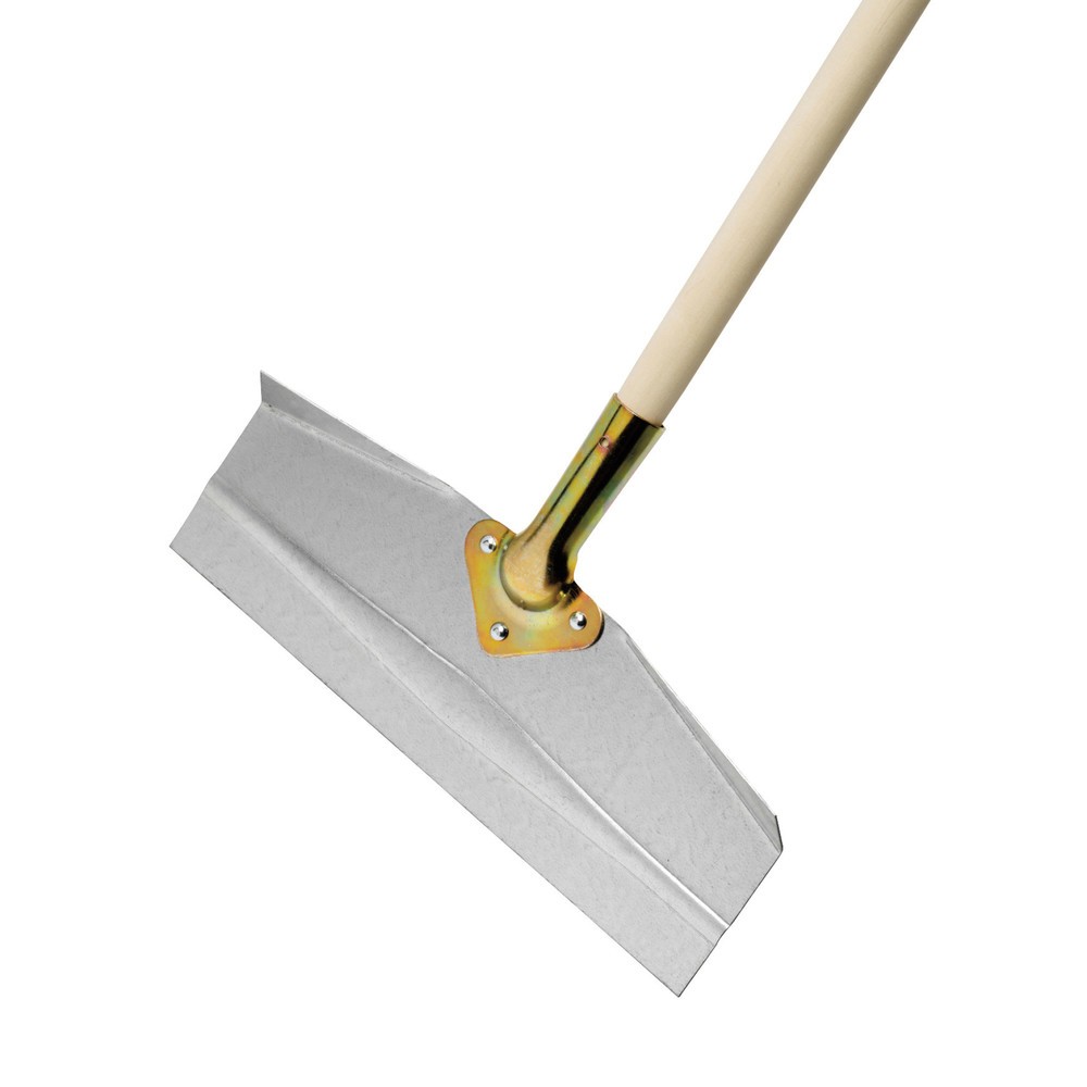 Produktabbildung: FLORA Schneeschieber, gerades Blatt, Blattgröße HxB 140 x 400 mm