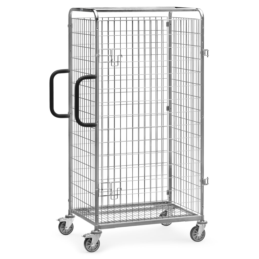 Flügeltür für fetra® Kommisionierwagen, BxH 650 x 1.225 mm Produktabbildung: Flügeltür für fetra® Kommisionierwagen, BxH 650 x 1.225 mm